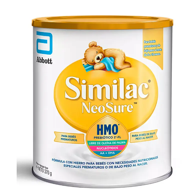 Similac Neosure Fórmula para bebés prematuros 370 g. 1