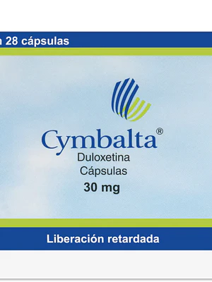 Cymbalta Duloxetina 30 mg 28 Cápsulas de liberación retardada.