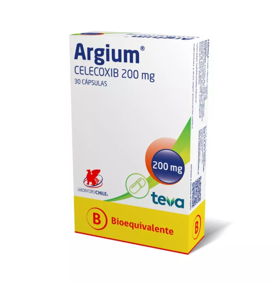 Argium (B) Celcoxib 200 mg 30 Cápsulas.