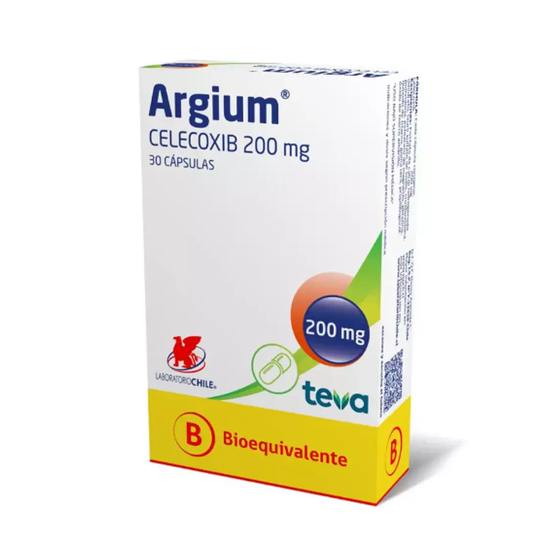Argium (B) Celcoxib  200 mg 30 Cápsulas. 1