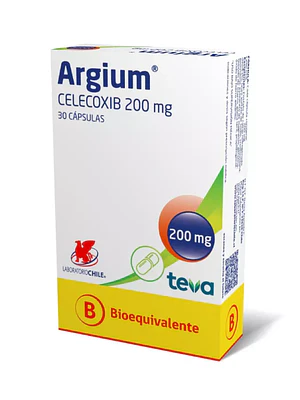 Argium (B) Celcoxib  200 mg 30 Cápsulas.