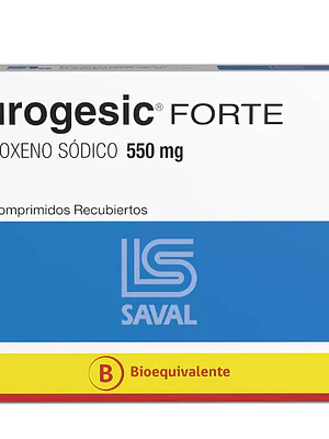 Eurogesic Forte (B) naproxeno 550 mg 10 Comprimidos.