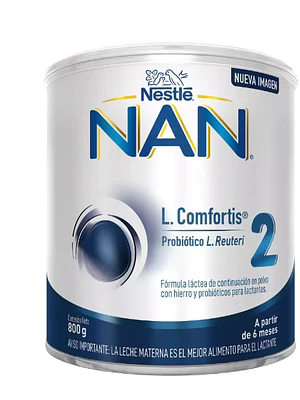 Nan L2 Confortis Fórmula infantil 800 g.