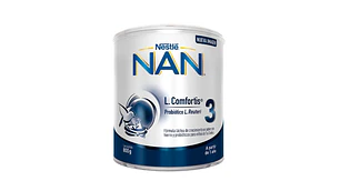 Nan 3 Lcomfortis Junior por 800  gramos
