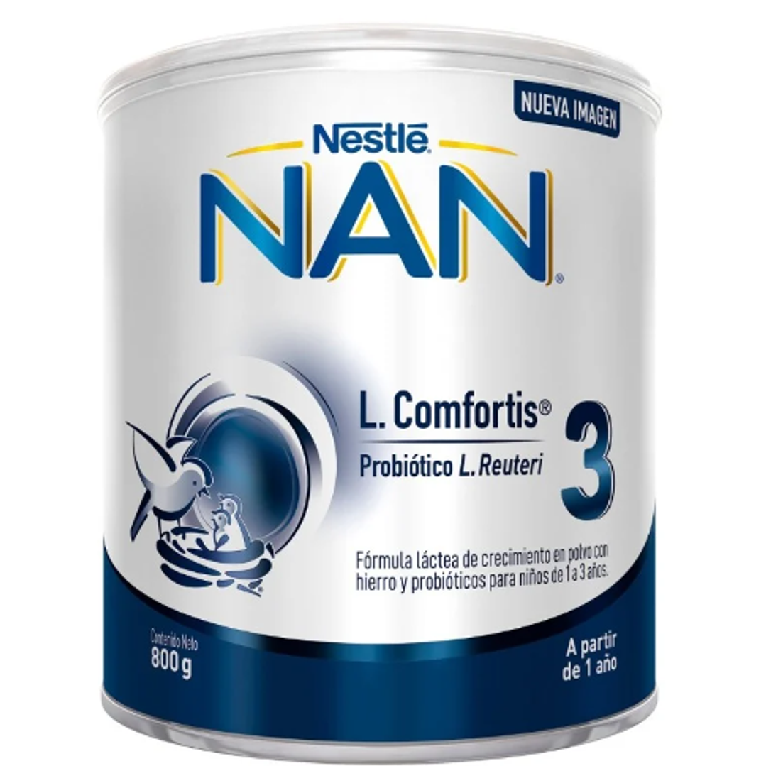 Nan L-Comfortis 3 Fórmula infantil 800 g. 1