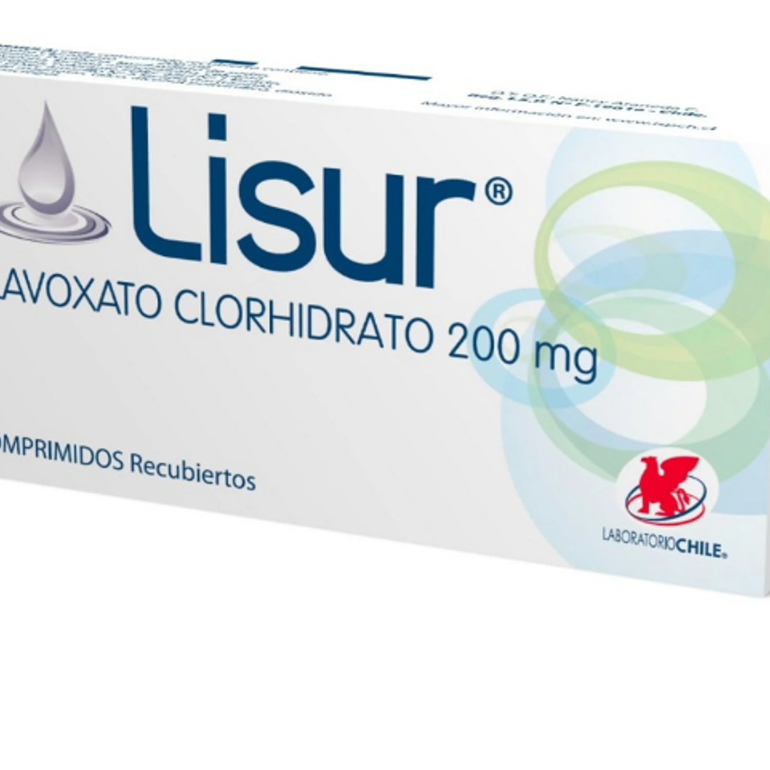 Lisur Flavoxato 200 mg 20 Comprimidos. 1