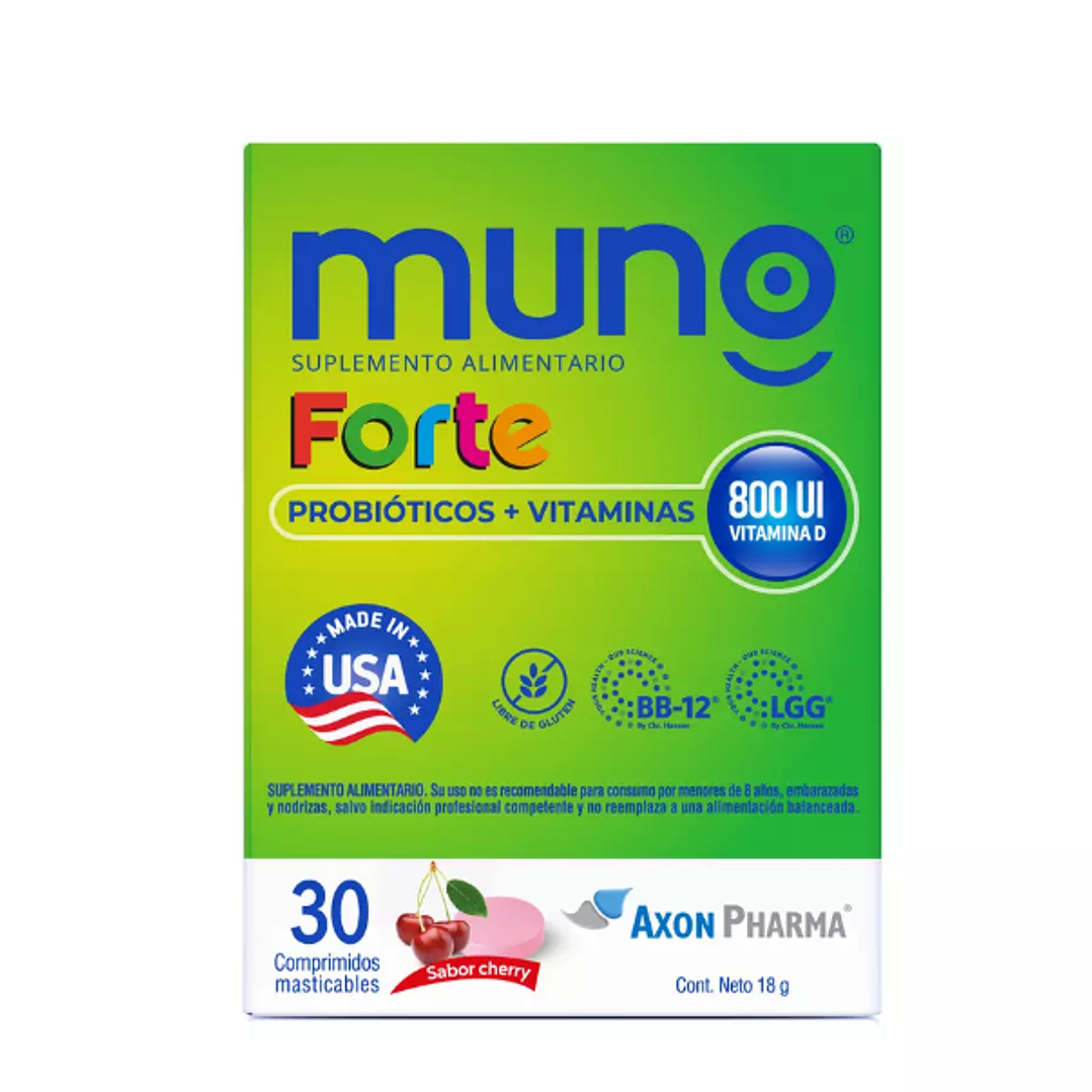 Muno Forte Suplemento alimentario 30 Comprimidos masticables. 1