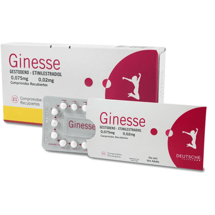 Ginesse (B) 21 Comprimidos recubiertos. 1