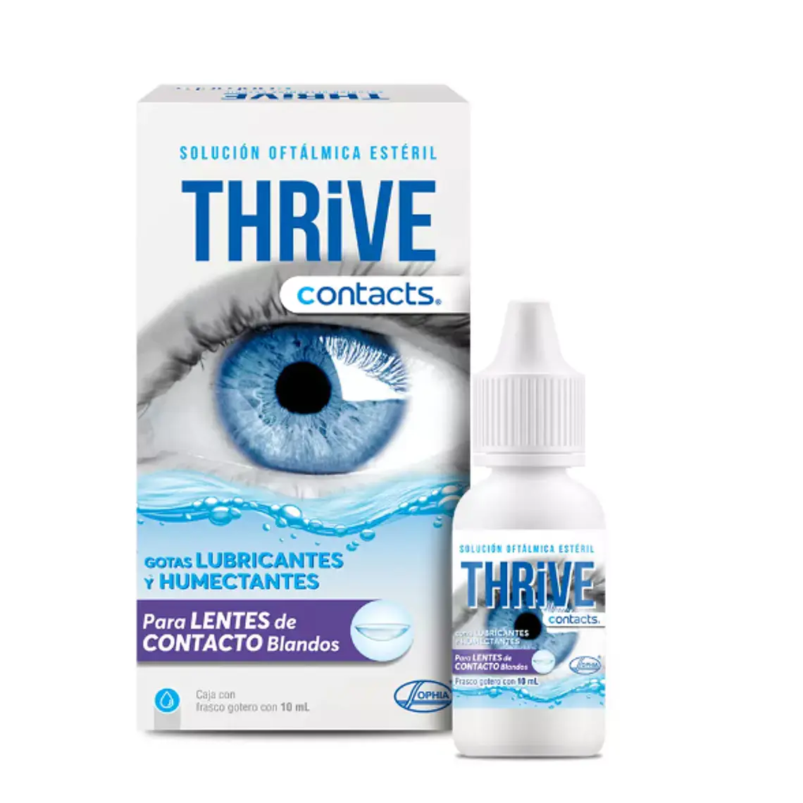 Thrive Contacts 0,1 % Solución oftálmica 10 ml. 1