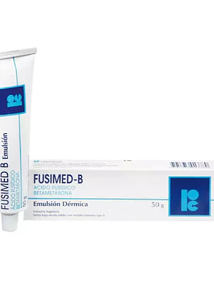 Fusimed-B Ácido fusídico, Betametasona Emulsión dérmica 50 g,