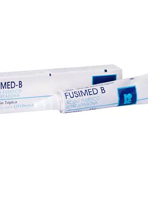 Fusimed B  Ácido Fusídico, Betametasona Emulsion Otonasal 15 g.