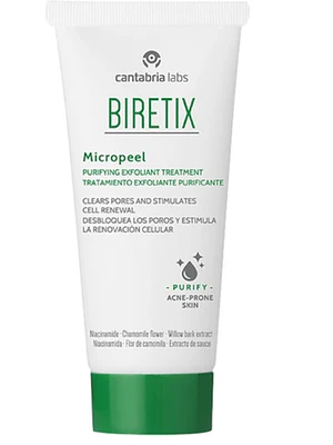 Biretix Micropeel Gel limpiador 50 ml.