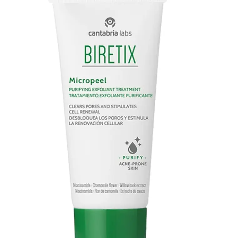 Biretix Micropeel Gel limpiador 50 ml. 1