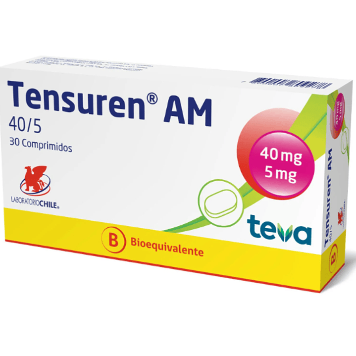 Tensuren AM (B)  40/5  mg 30 Comprimidos. 1