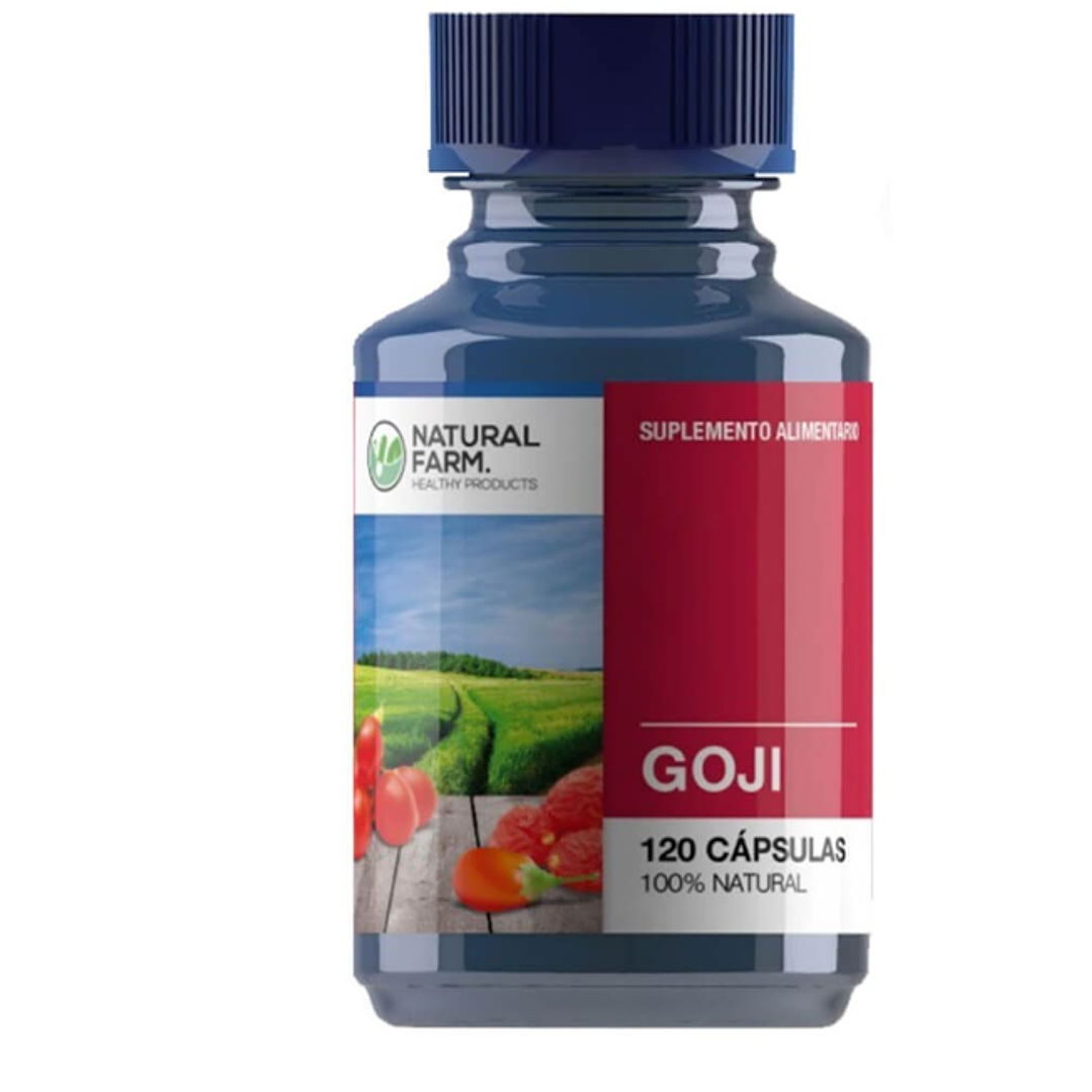 Goji 120 Cápsulas. Natural Farm 1