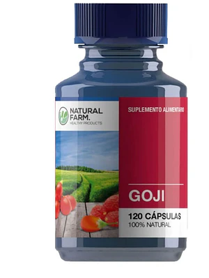 Goji 120 Cápsulas. Natural Farm