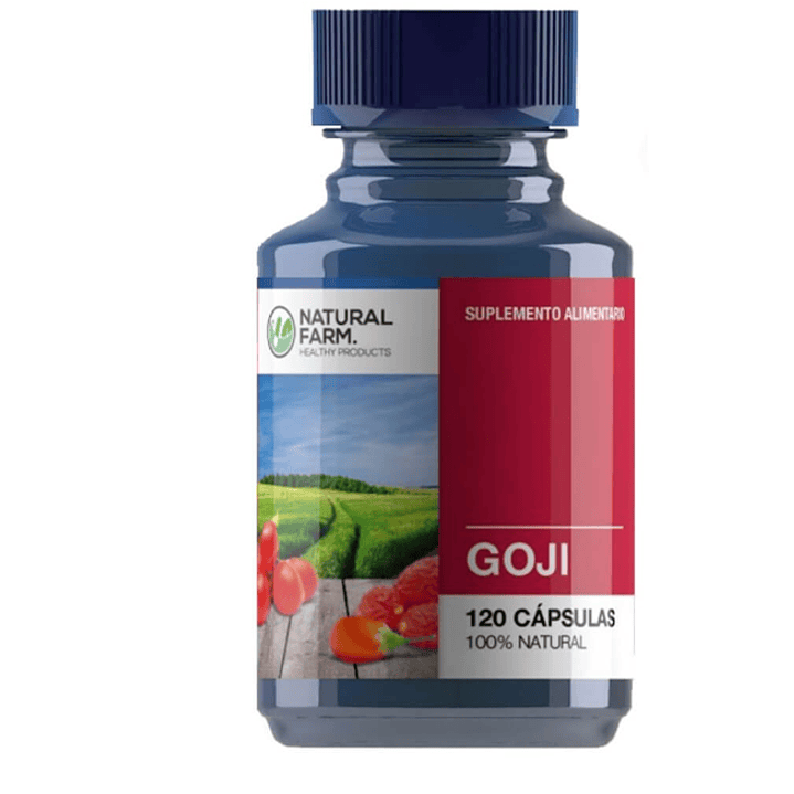 Goji 120 Cápsulas. Natural Farm 1