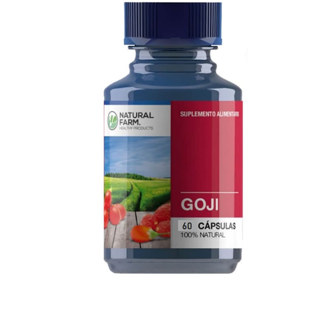 Goji 60 Cápsulas. Natural Farm 1