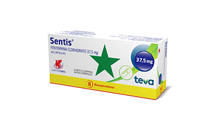 Sentis (B) Fentermina 37,5 mg 30 Cápsulas (Disponible sólo para compra en Local)