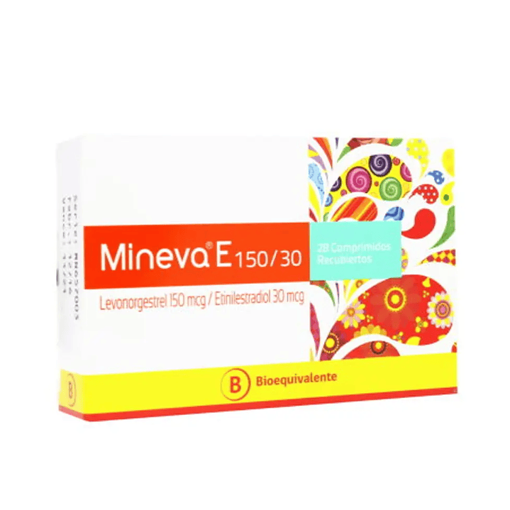 Mineva E (B) 150 /30 28 Comprimidos. 1