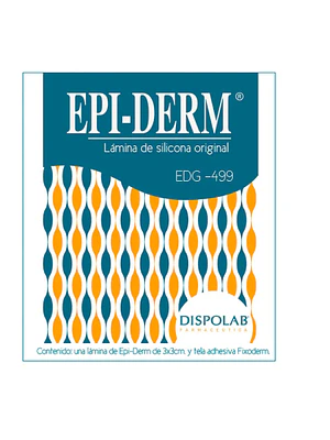 Epiderm EDG 499 Lámina de silicona 3 x 3 cm. 