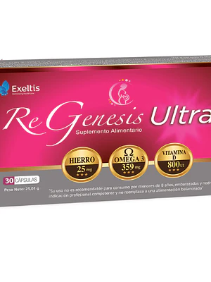 ReGenesis Ultra Suplemento alimentario 30 Cápsulas.