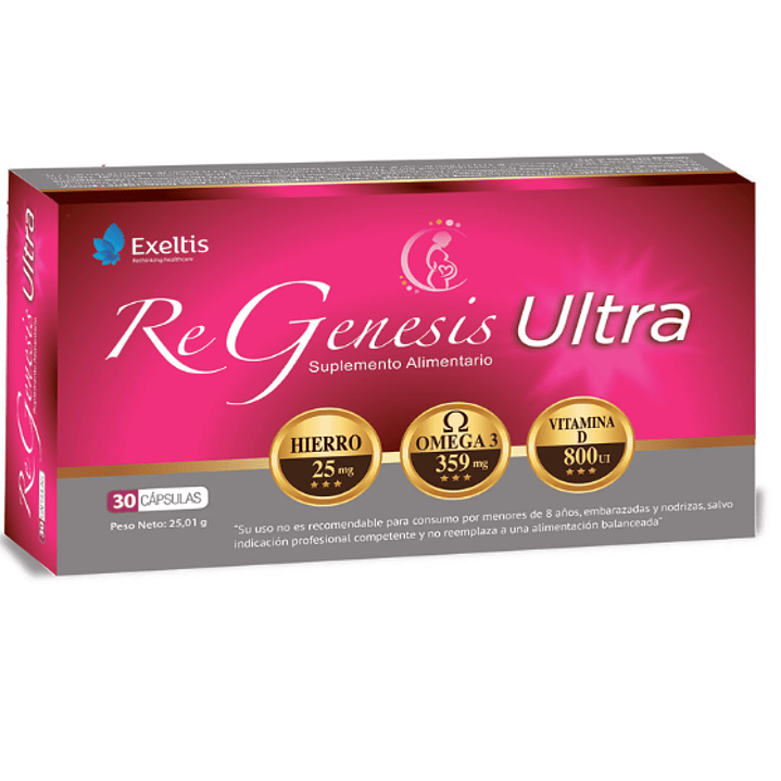 Regenesis Ultra 30 Cápsulas. 1