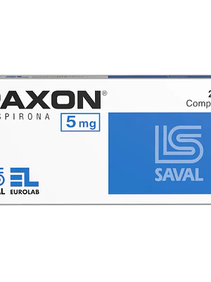 Paxon Buspirona 5 mg 20 Comprimidos.
