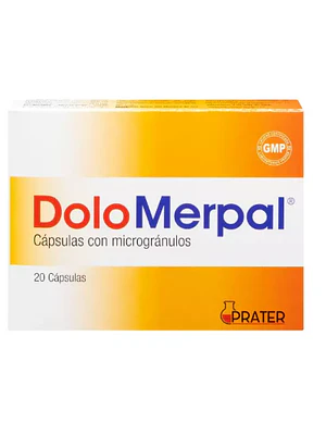 DoloMerpal 20 Cápsulas con microgránulos.