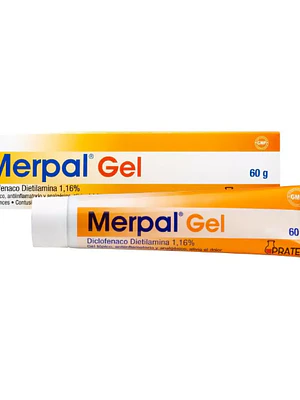 Merpal Gel Diclofenaco sódico  1% 60 g.