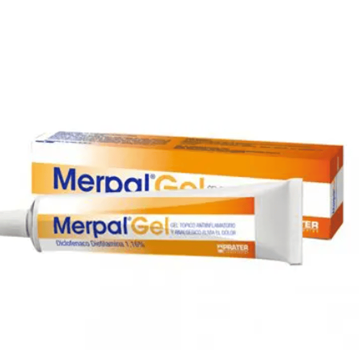 Merpal Gel Diclofenaco sódico 1 % 30 g. 1