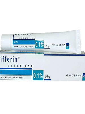 Differin Adapaleno Gel tópico 0,1 % 30 g.