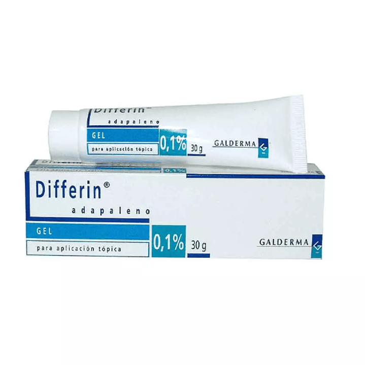 Differin Adapaleno Gel tópico 0,1 % 30 g. 1