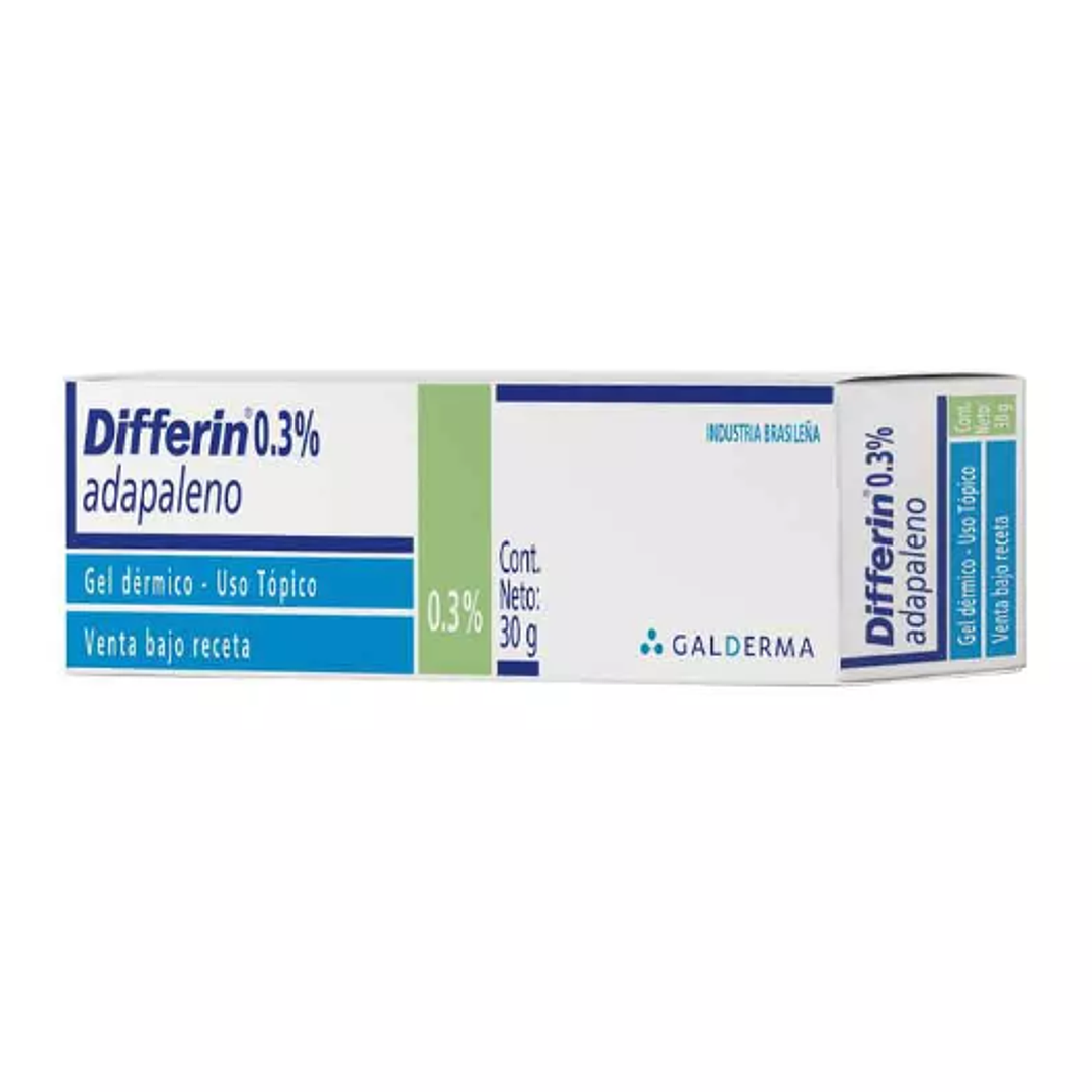 Differin Adapaleno 0,3 % Gel tópico 30 g. 1
