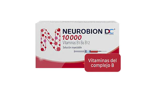Neurobion DC Solución Inyectable Vitaminas Complejo B 3 Jeringas.