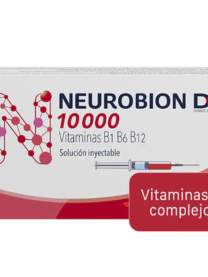 Neurobion DC Solución Inyectable Vitaminas Complejo B 3 Jeringas.