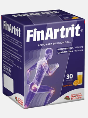 FinArtrit Polvo para solución oral 30 sobres sabor naranja. Garden House
