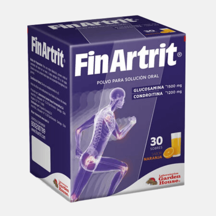 FinArtrit Polvo para solución oral 30 sobres sabor naranja. Garden House 1