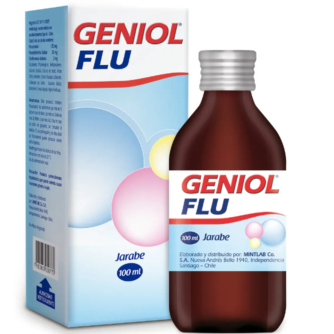 Geniol Flu Jarabe 100 ml. 1