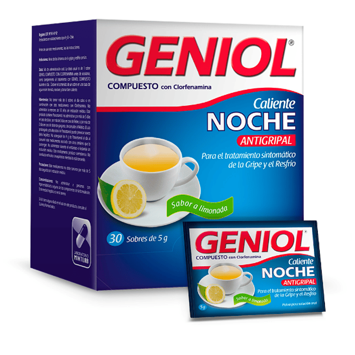 Geniol Compuesto noche 30 Sobres 5 g. 1