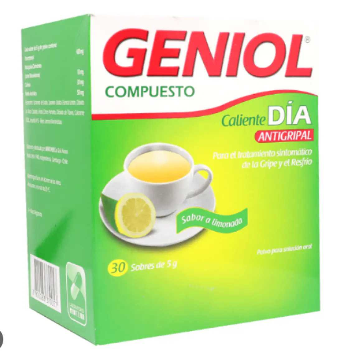 Geniol Compuesto Día 30 Sobres. 1