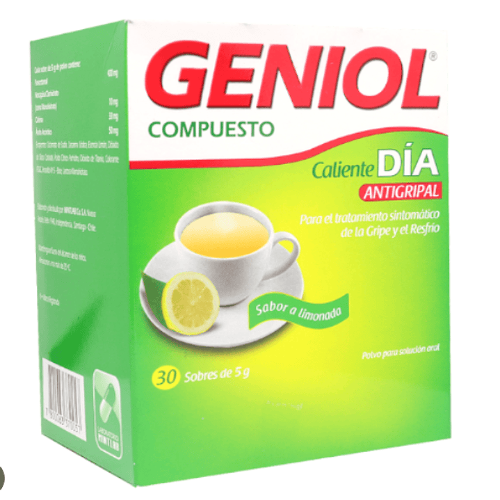 Geniol Compuesto día 30 Sobres 5 mg. 1