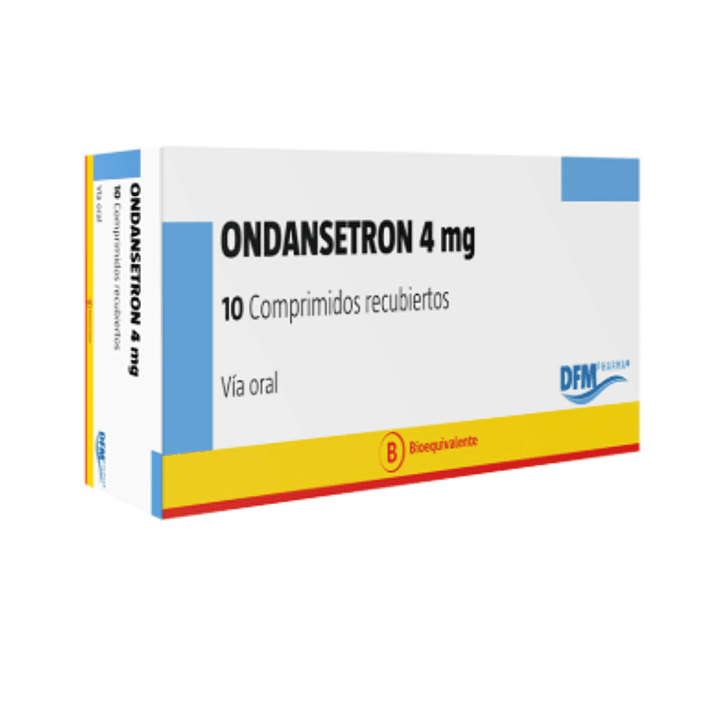 Ondansetron (B)  4 mg 10 Comprimidos. 1