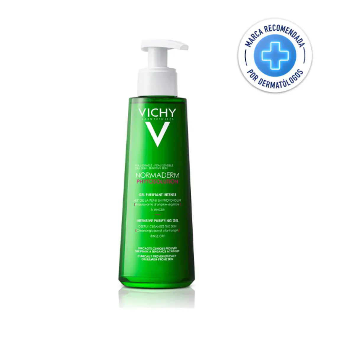 Normaderm Gel Limpiador Purificante Intenso por 400  ml Vichy 1