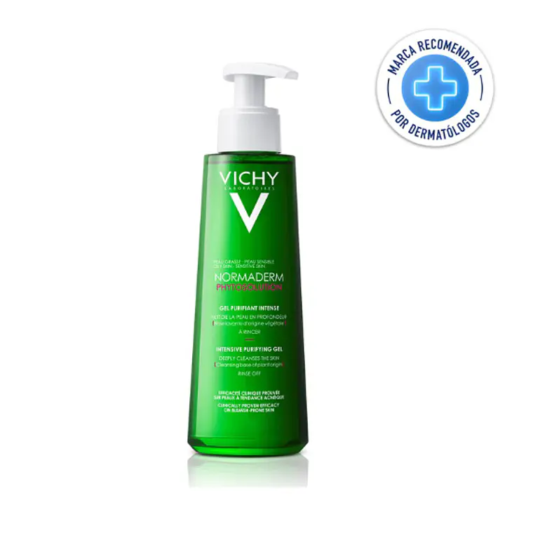 Normaderm Gel Limpiador Purificante Intenso por 400  ml Vichy 1
