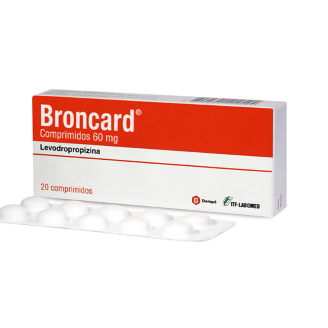 Broncard Levodropropizina 60 mg 20 Comprimidos. 1