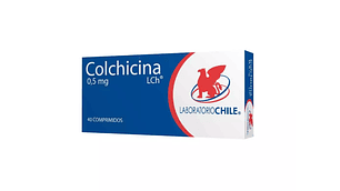 Colchicina 0,5 mg 40 Comprimidos.