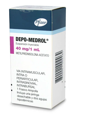 Depo-Medrol Metilprednisona 40 mg/ml Suspensión inyectable 1 Frasco.