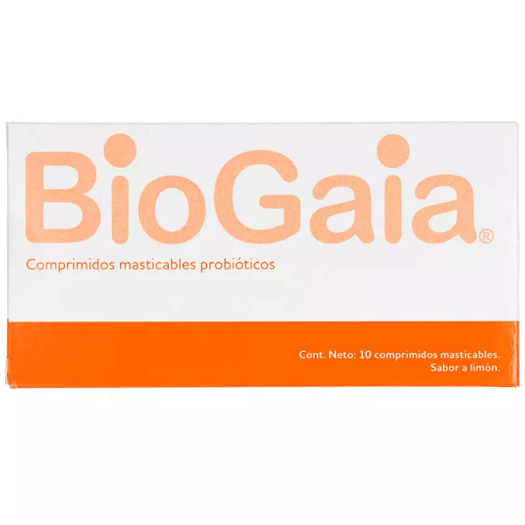 BioGaia Probióticos flora intestinal 10 Comprimidos masticables. 1