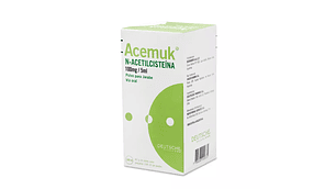 Acemuk N-Acetilcisteí­na 100 mg/5 ml Jarabe 100 ml.